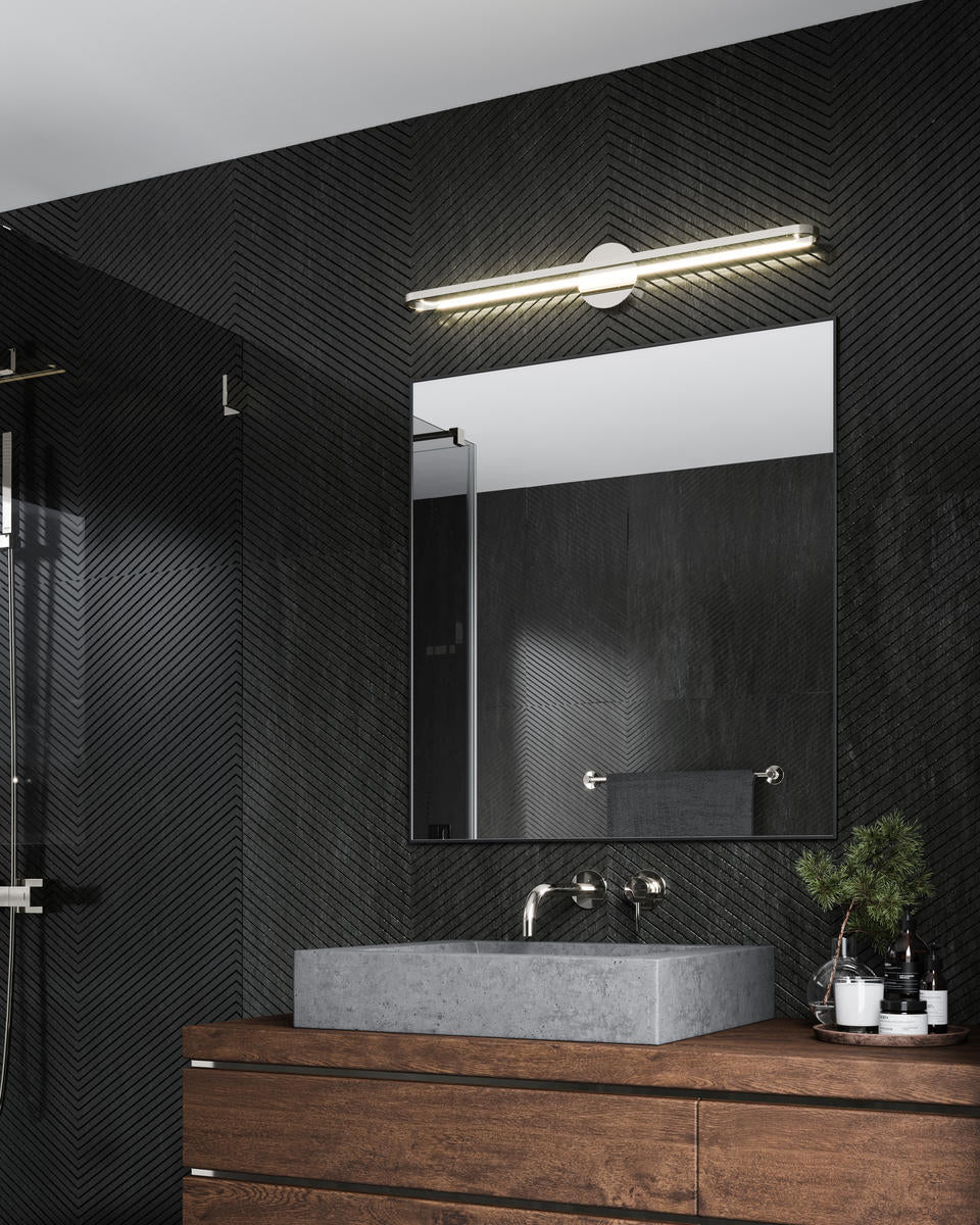 Marlon 36-in Chrome LED Vanity