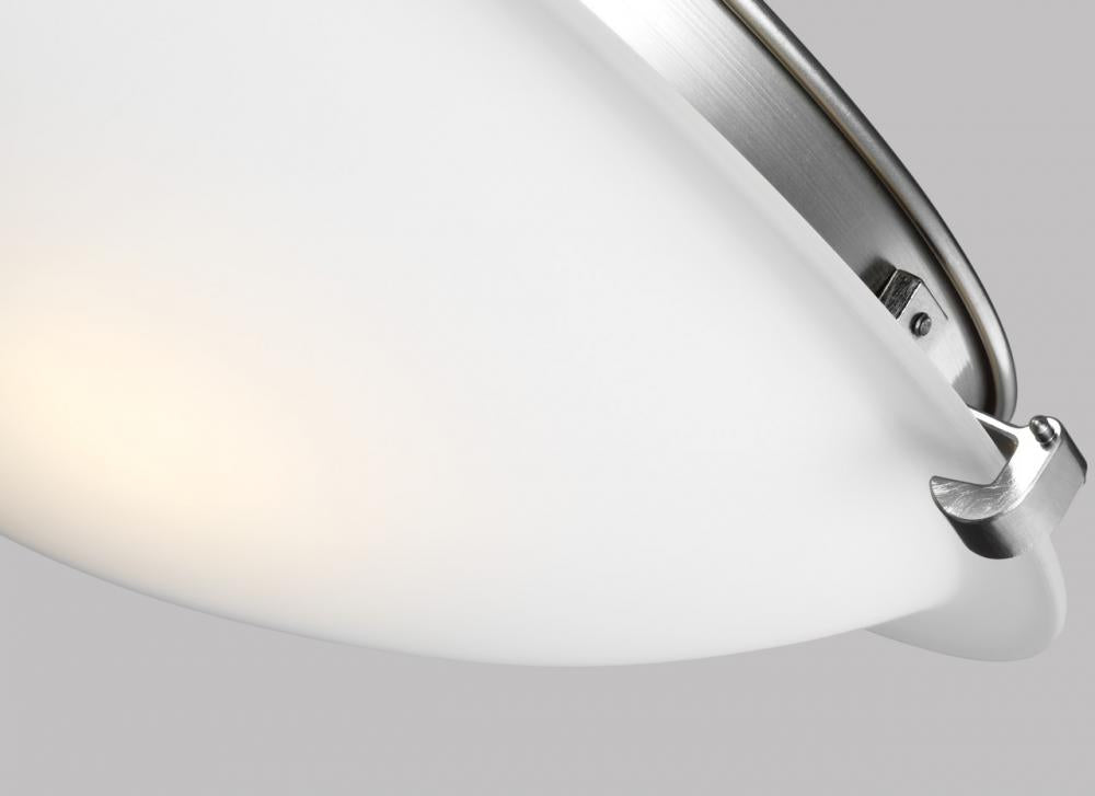 Universal 2 - Light LED Light Kit in Brushed Steel