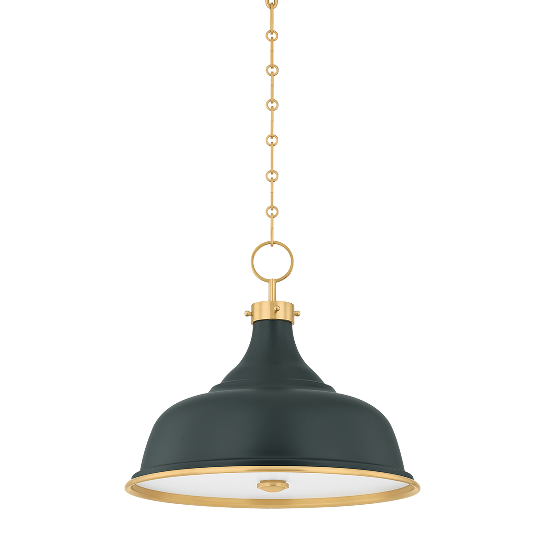 Painted No.1 Pendant