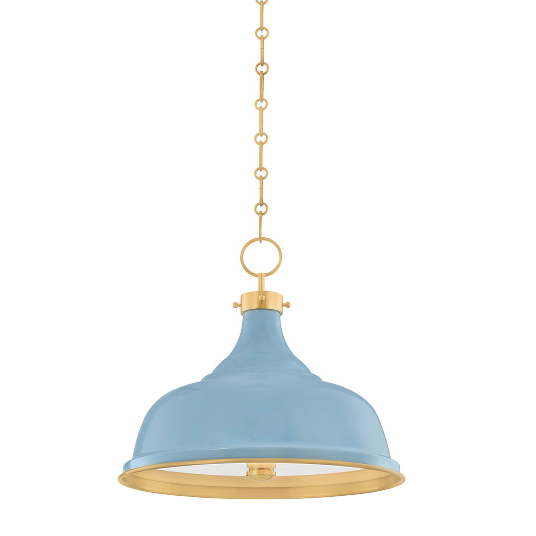 Painted No. 1 Pendant