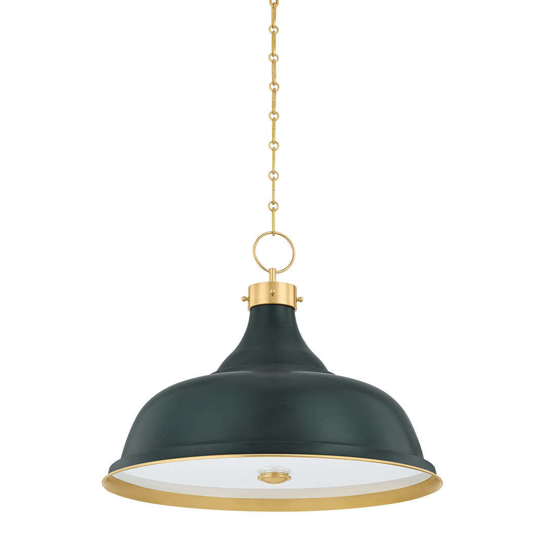 Painted No. 1 Pendant