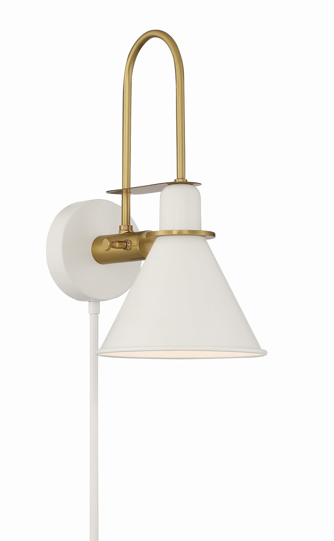 Medford 1 Light White Task Sconce
