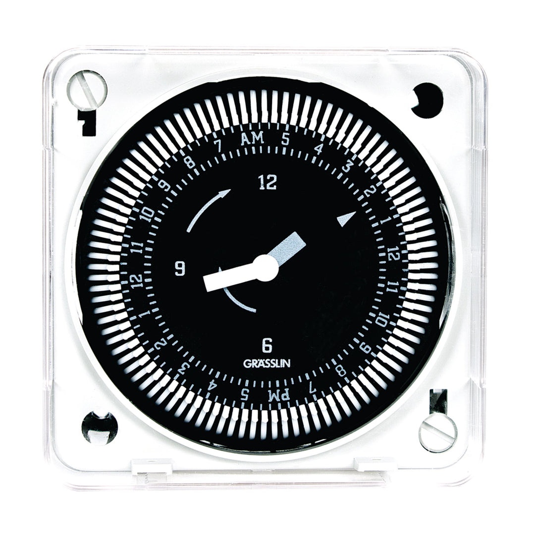 24-Hour 208/240V Electromechanical Flush Mount Timer Module, 15 Minute Intervals, 21A, SPDT
