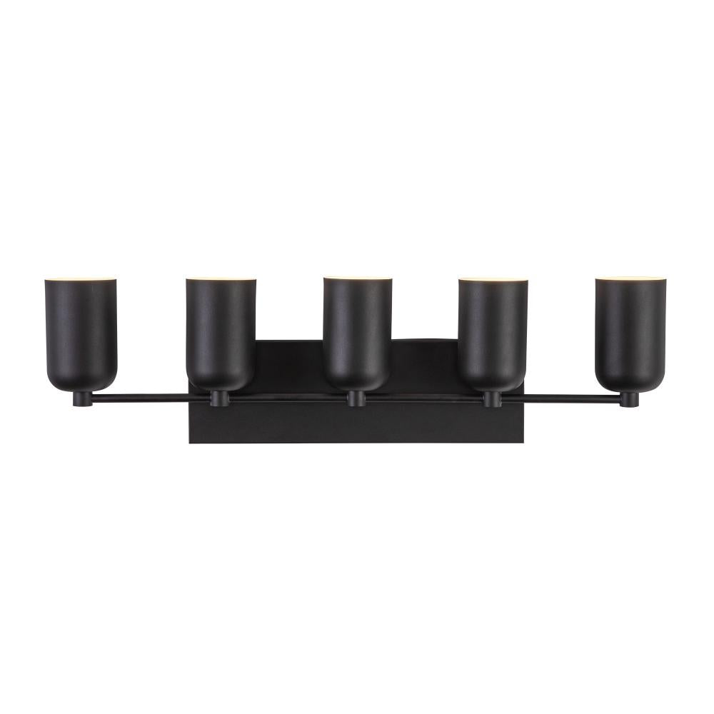 Nola 32-in Black 5 Lights Vanity
