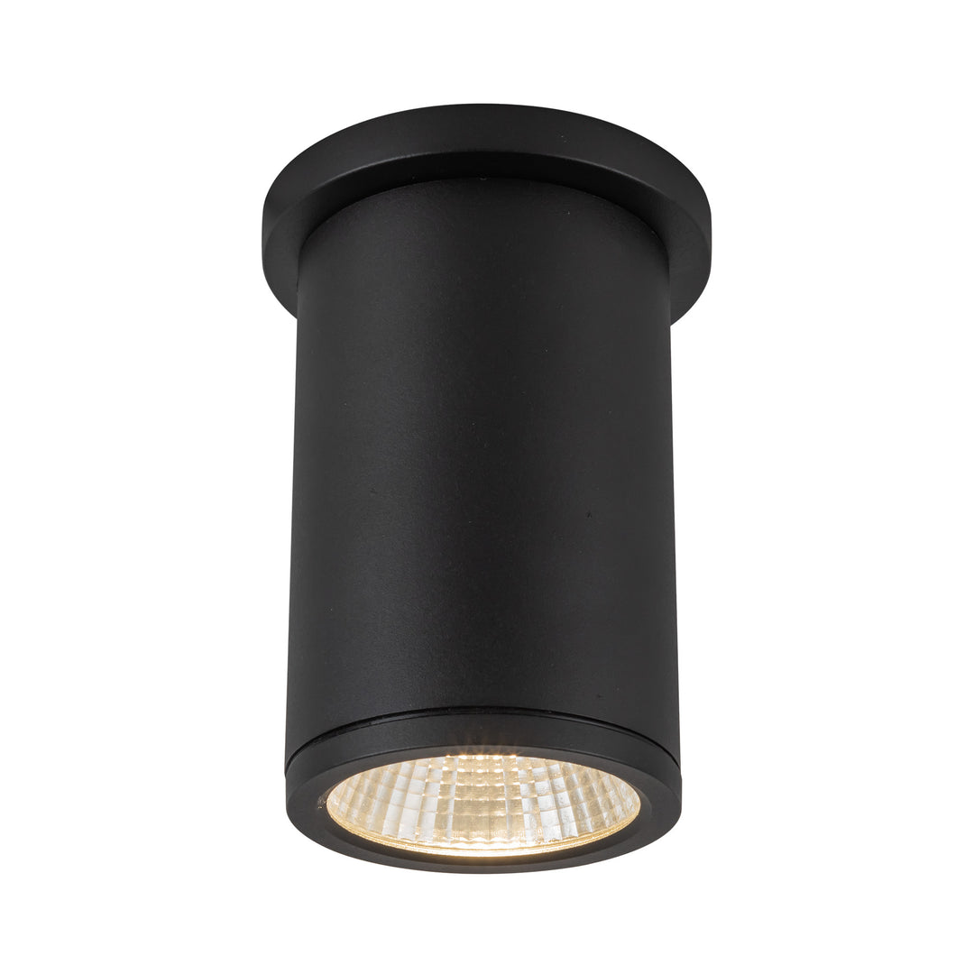 Nordic 6-in (3-in Dia.) Black LED Exterior Ceiling