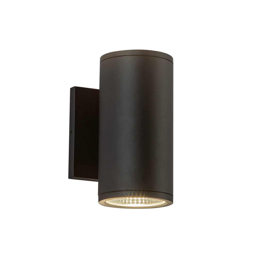 Nordic 7-in (3-in Dia.) Black LED Exterior Wall
