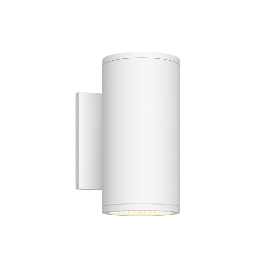 Nordic 7-in (3-in Dia.) White LED Exterior Wall