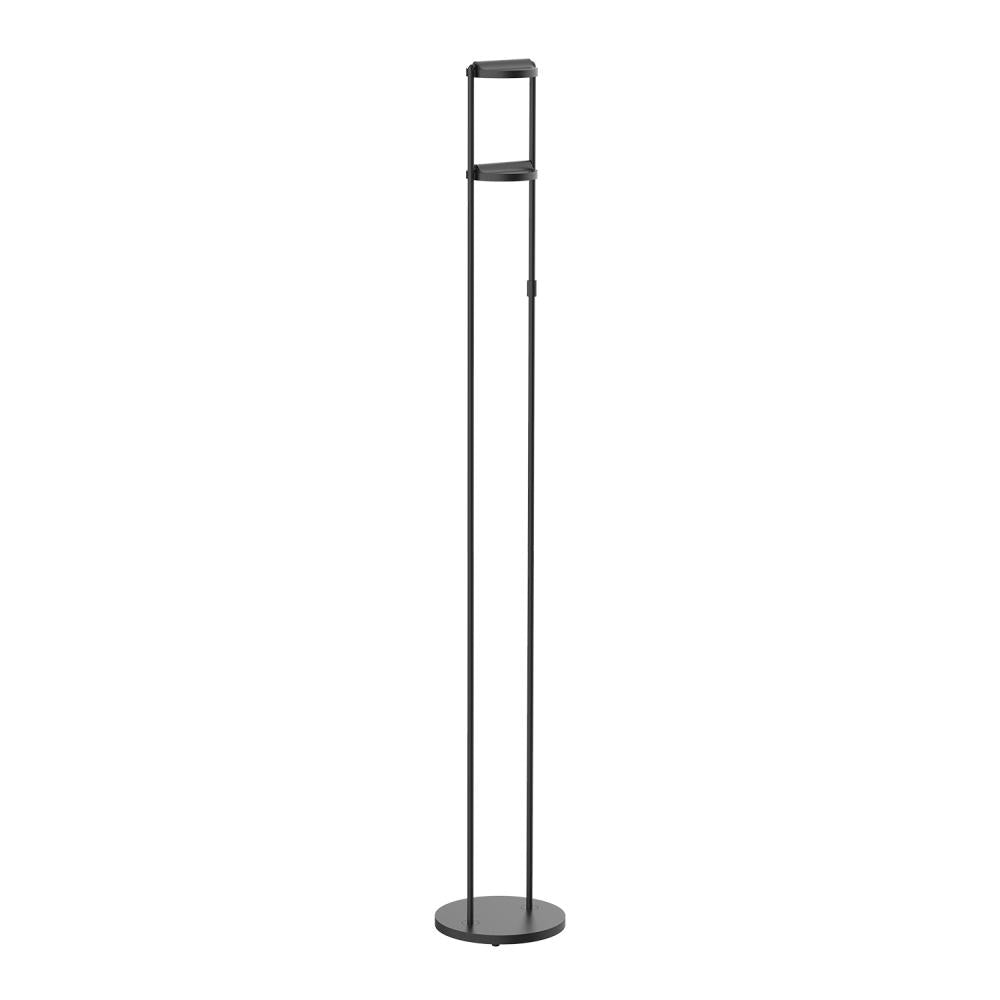 Novel 68-in Black LED Floor Lamp