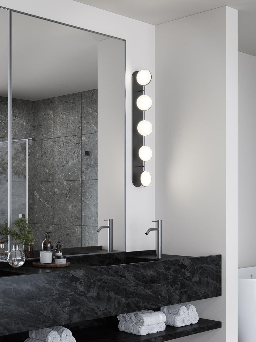 Novel 37-in Black LED Vanity