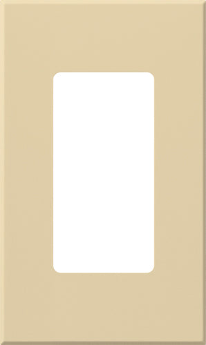 ARCH WALLPLATE 1 GANG - ACC IVORY