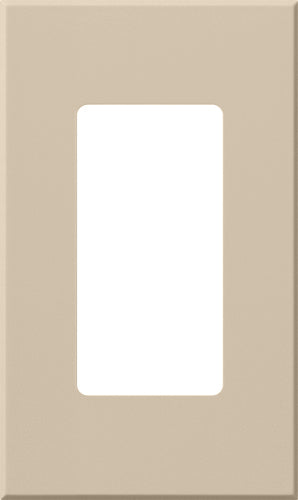 ARCH WALLPLATE 1 GANG - ACC TAUPE