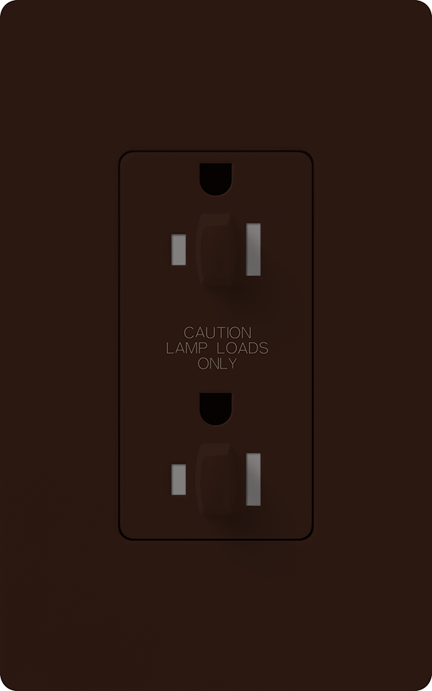 NOVAT 15A TPR RSIST DUAL DIM RCPT BR CSA