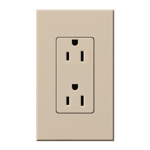 NT 15A TAMPER RESIST RECP TAUPE