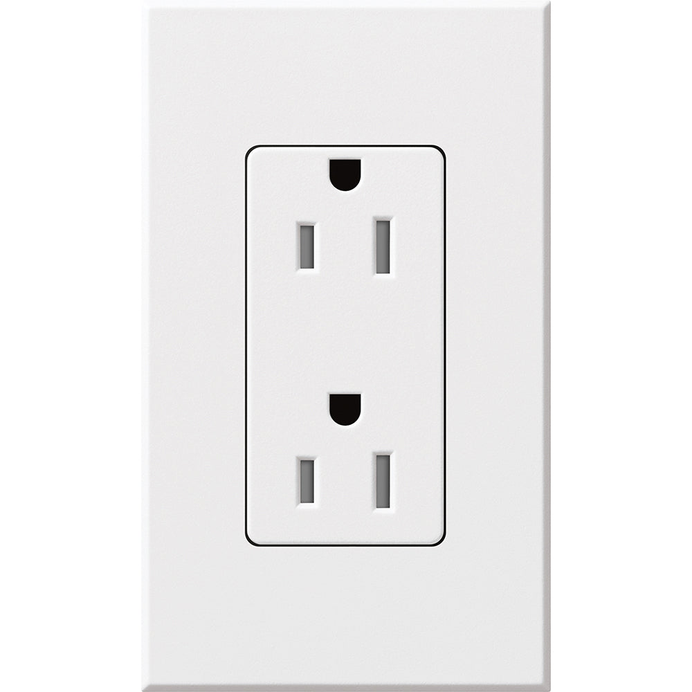 NT 15A TAMPER RESIST RECP WHITE