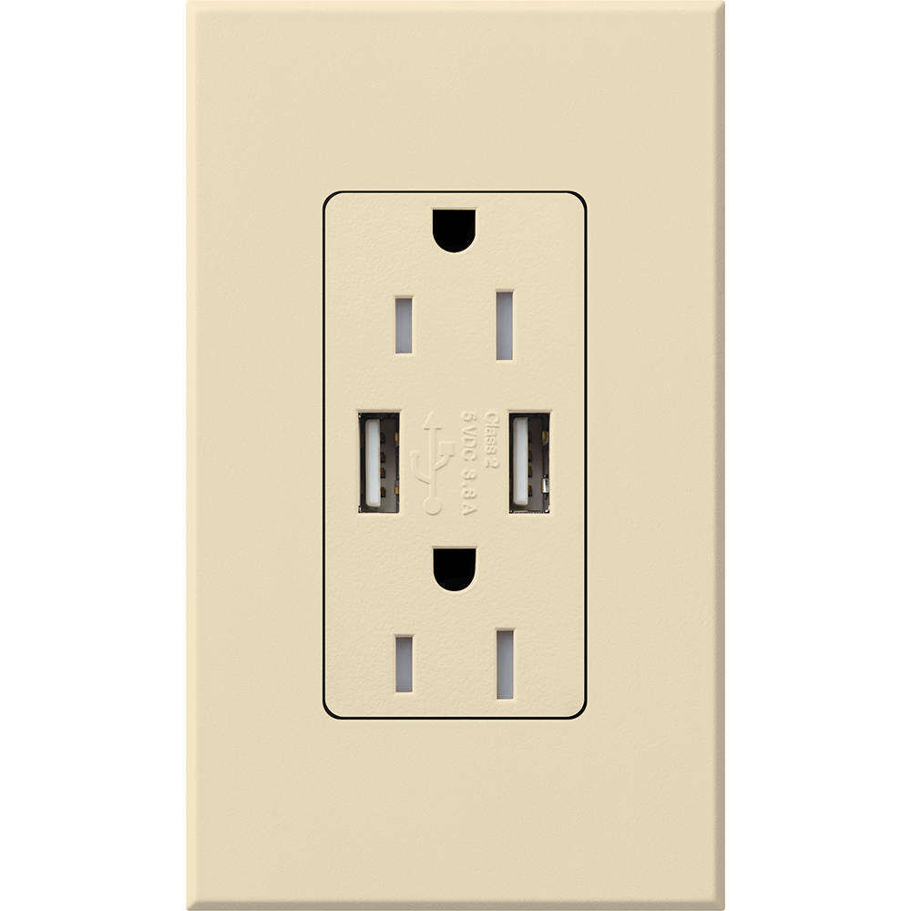 NT 15A USB TAMPER RESIST BEIGE