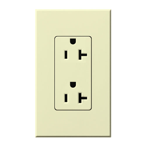 NOVA T RECEPTACLE 20 AMP ALMOND