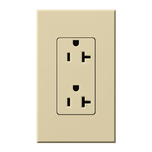 NOVA T RECEPTACLE 20AMP IVORY