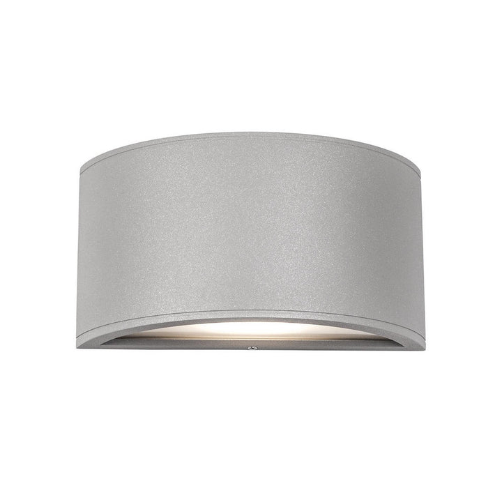 Olympus 10-in Gray LED Exterior Wall Sconce