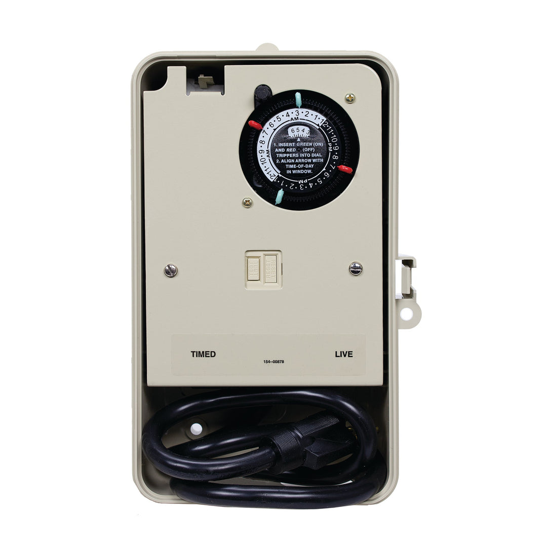 Two-Circuit Portable Outdoor Timer