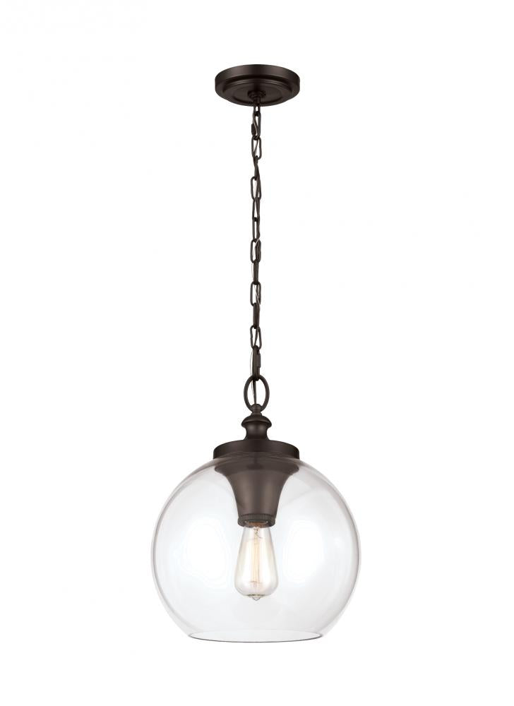 Tabby Clear Glass Pendant