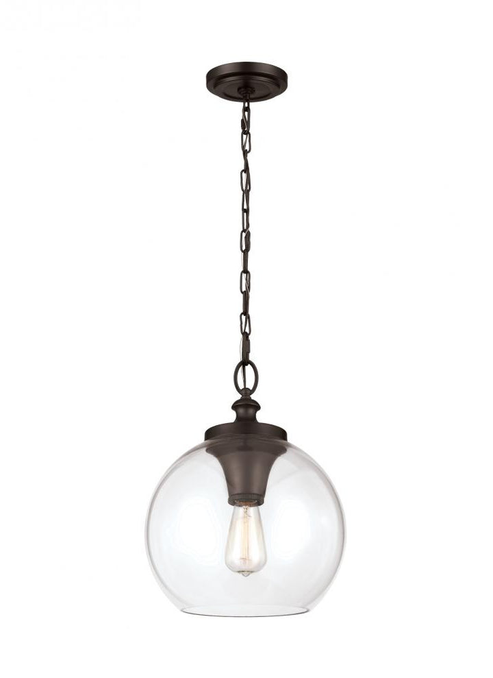 Tabby Clear Glass Pendant