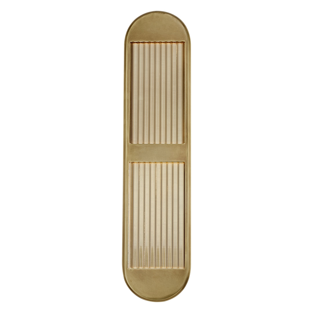 Palais 24-in Vintage Brass LED Wall/Vanity