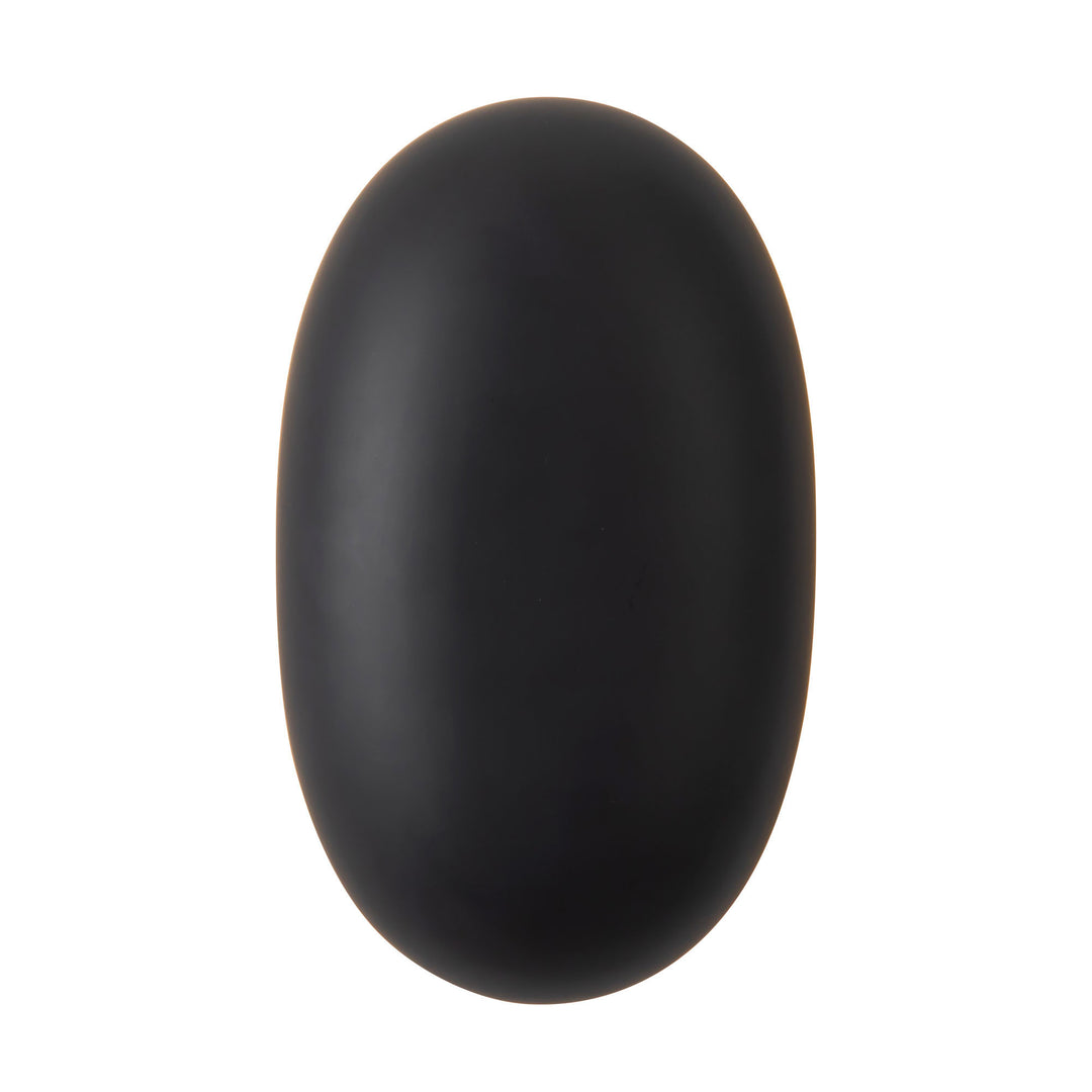 Perle 10-in Black dimmable LED Wall Sconce