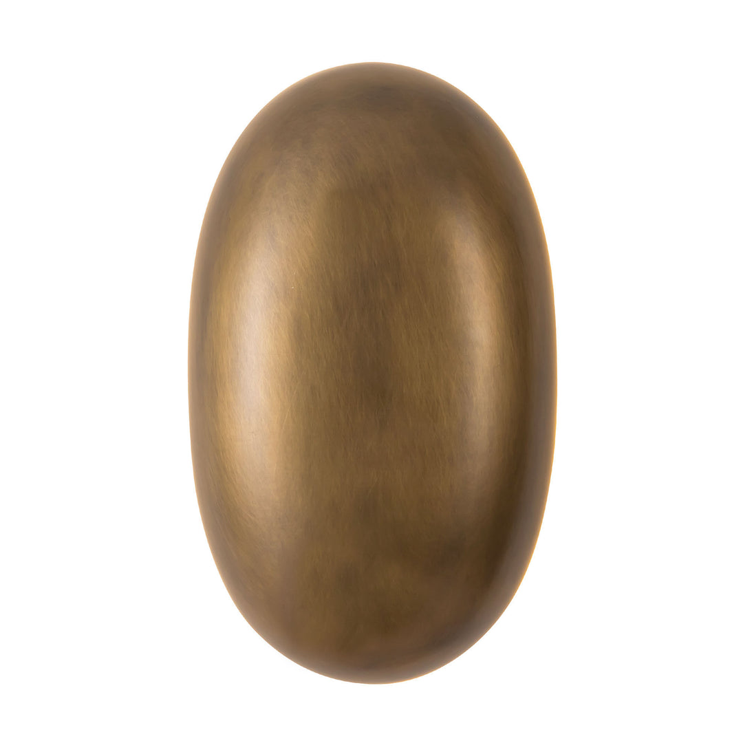 Perle 10-in Brass dimmable LED Wall Sconce