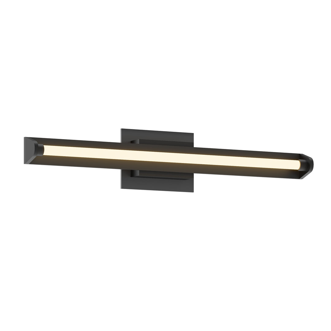 Plymouth 24-in Black LED Vanity