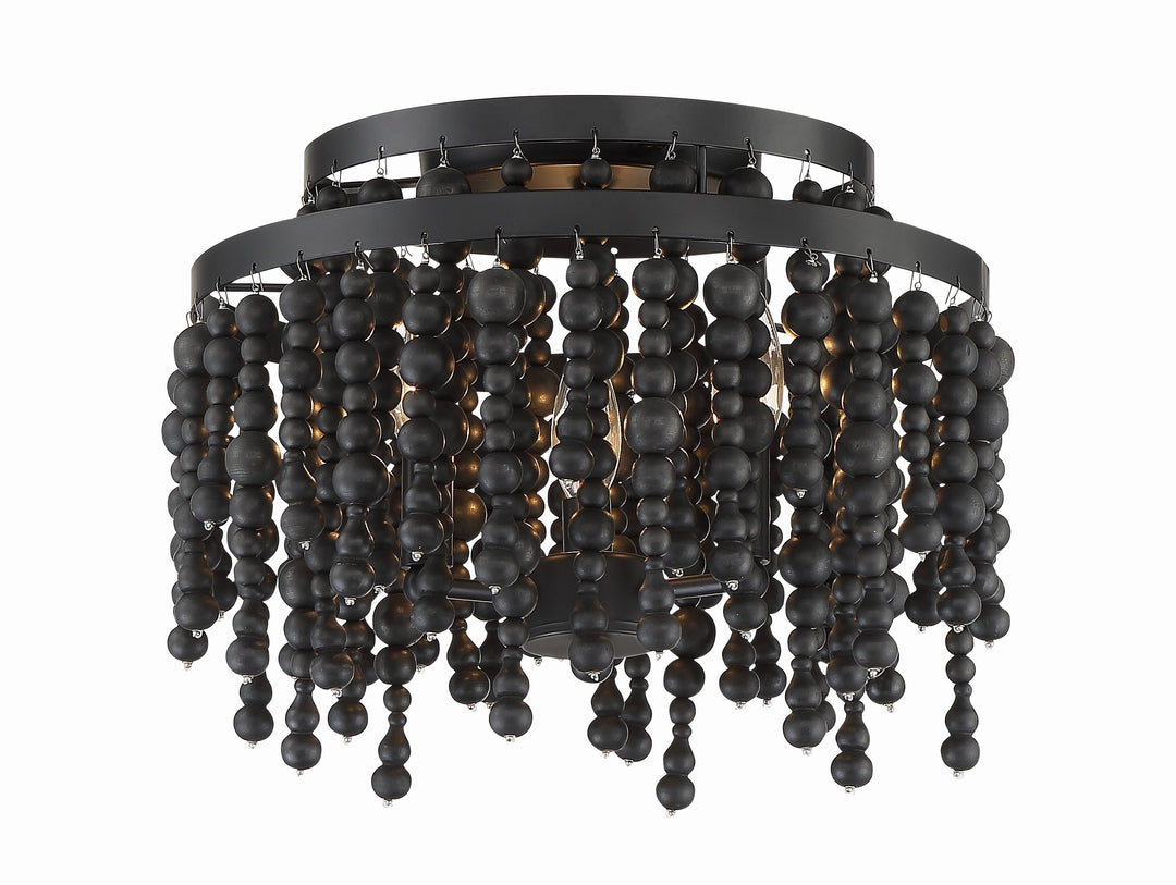 Poppy 15'' Semi Flush Mount