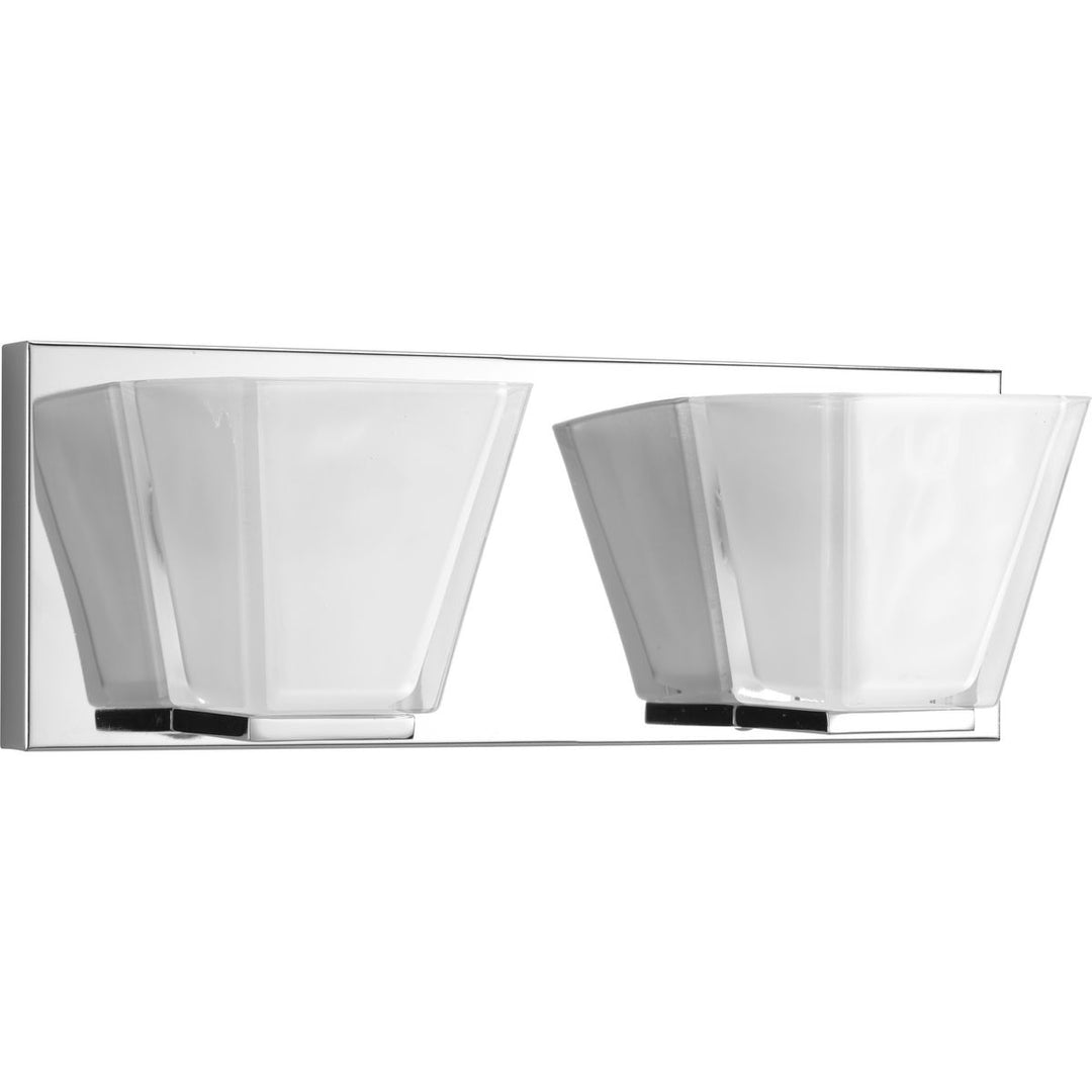 2-60W KRYP BATH BRACKET Polished Chrome