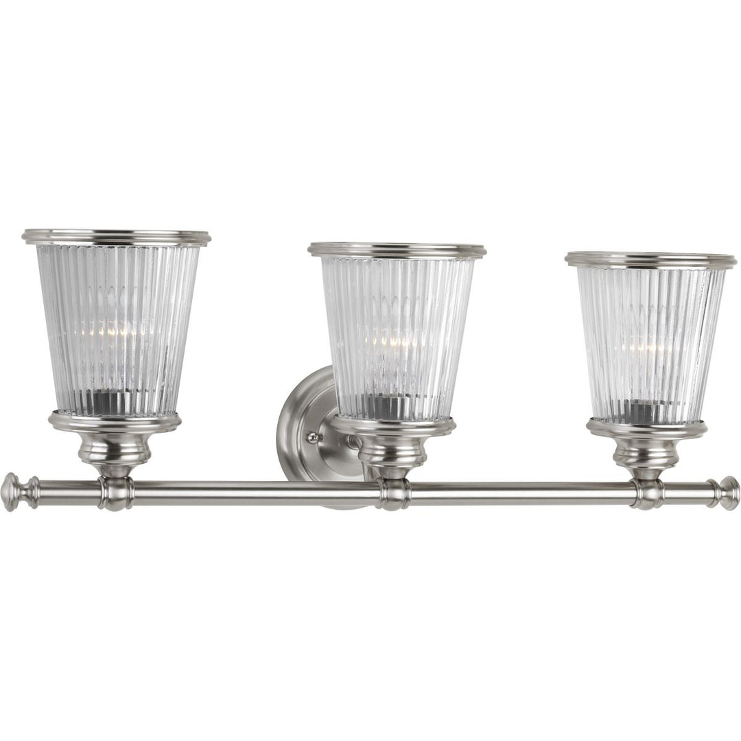 Radiance 3-100W MED BATH BRACKET Gray