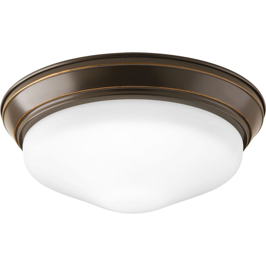 11in One-Light LED FM Tapered Glass BZ