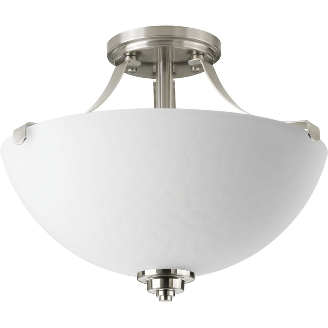 Legend 2-100W MED SEMI-FLUSH CONV Gray