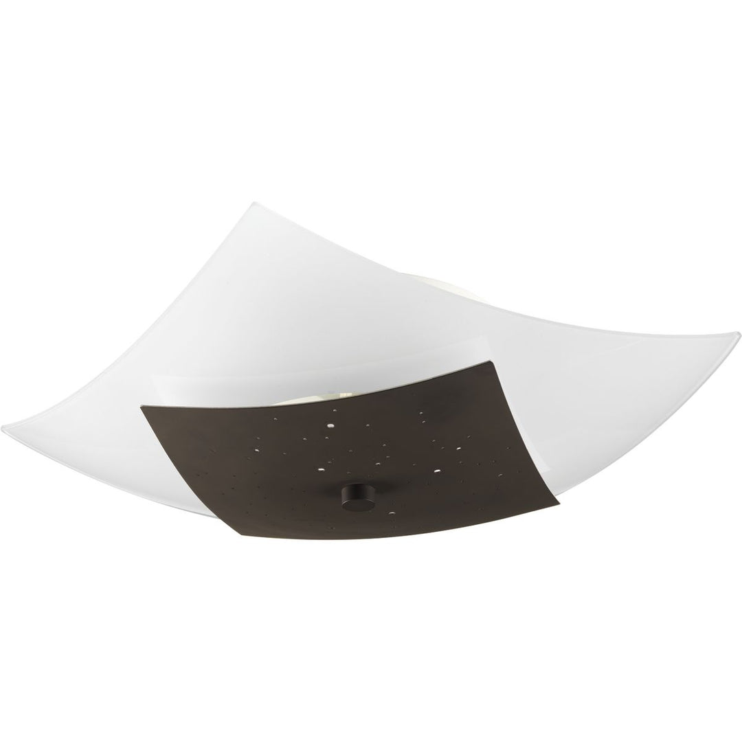 P2333-12930K9 1-17W LED FLUSH MOUNT