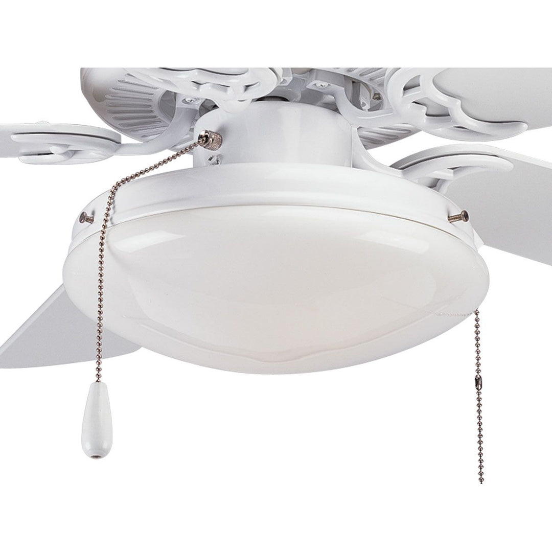 2-40W CAND FAN LT KIT OUTDOOR White