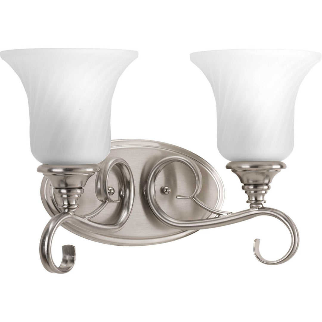 Kensington 2-100W MED BATH BRACKET BN