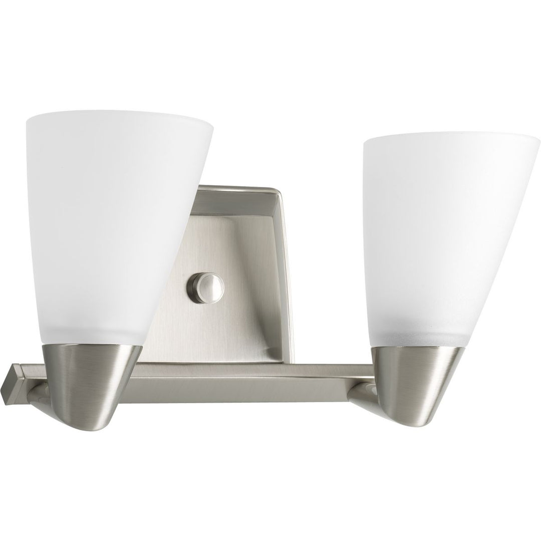 Rizu 2-100W MED BATH BRACKET BN