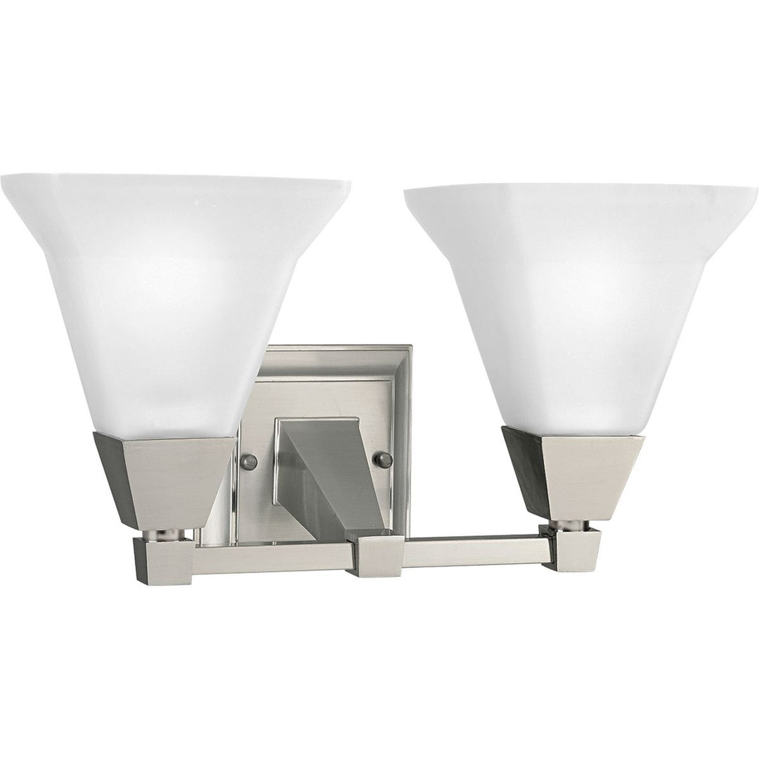 Glenmont 2-100W MED BATH BRKT Gray