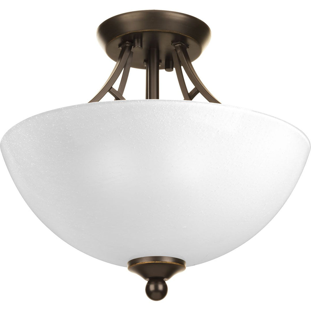 2-100W MED SEMI-FLUSH CONV ABZ