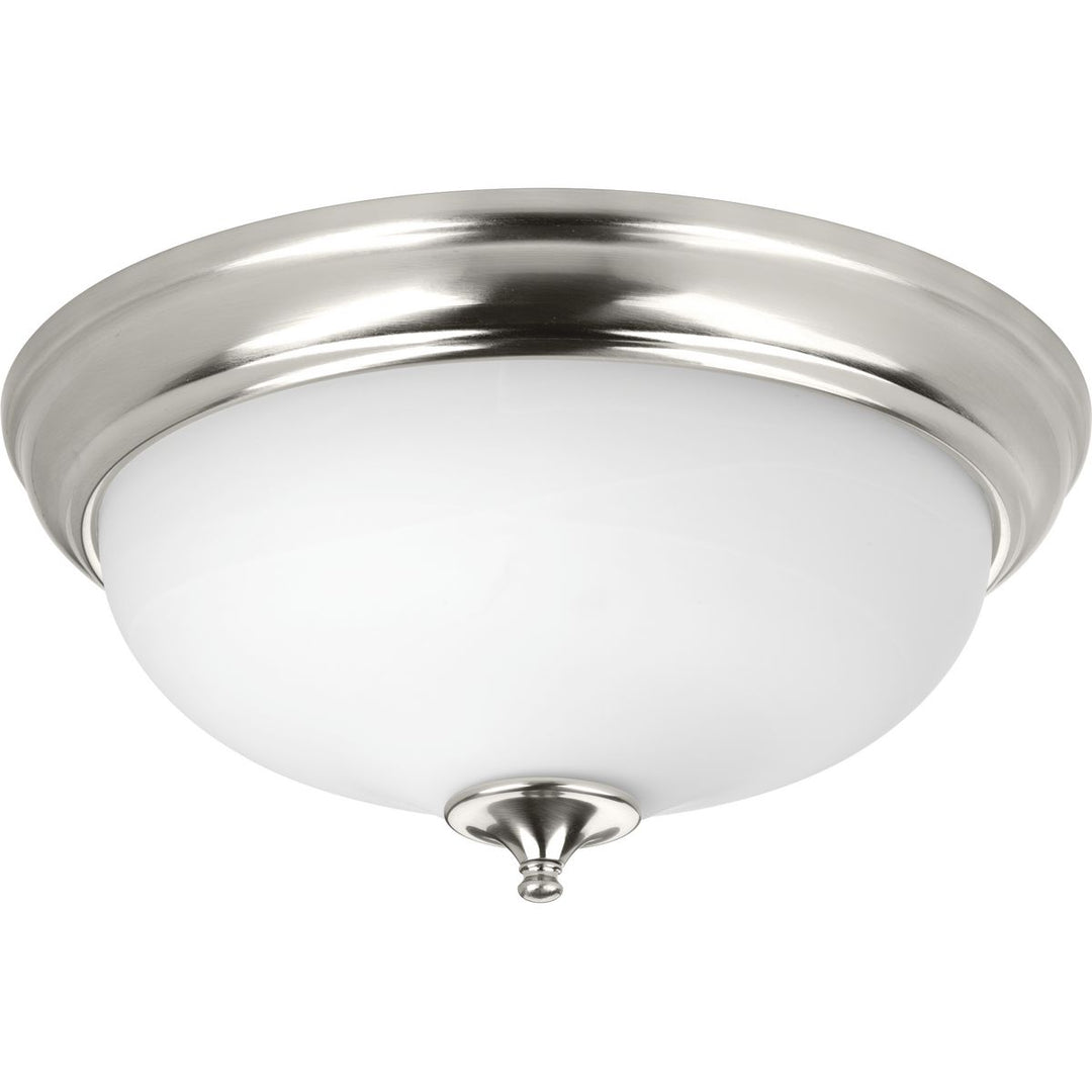 Alabaster 1-30W 3000K FLUSH MOUNT BN