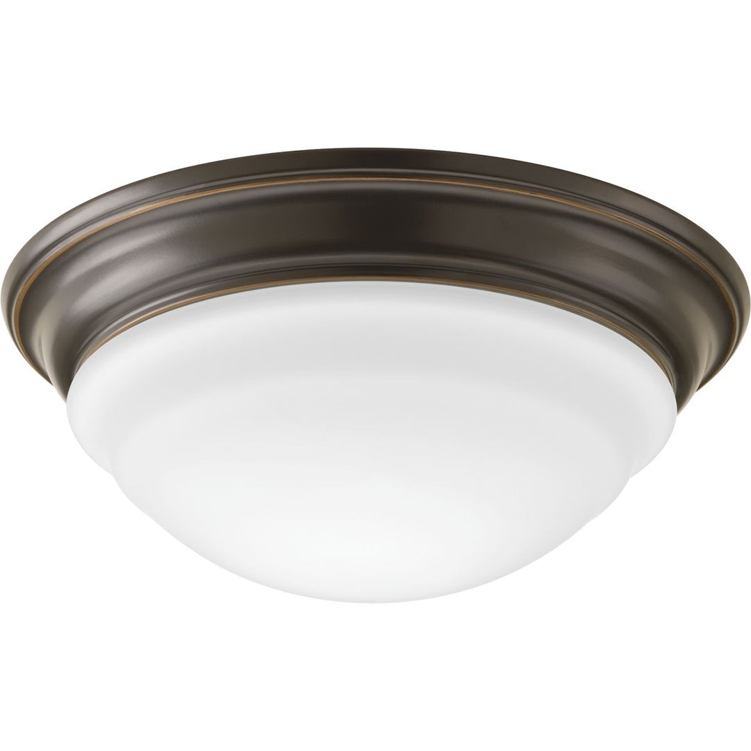 11in 1-Light LED Flush Mount AB