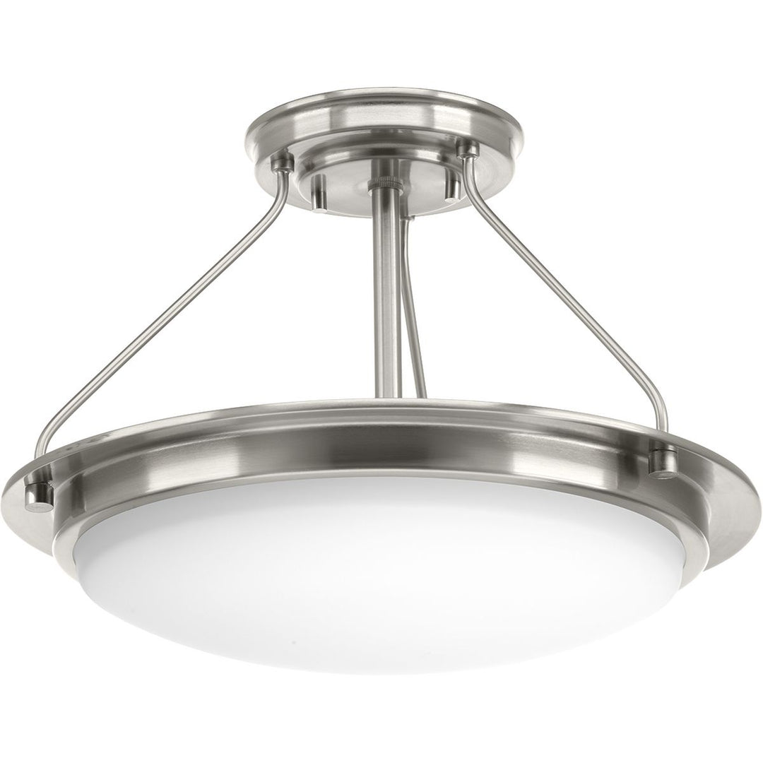 Apogee 15" LED Semi-Flush Convt 120-277v