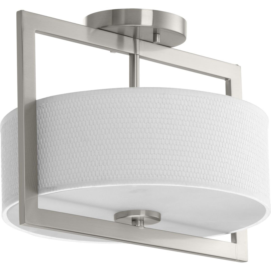 Harmony 3-75W MED SEMI-FLUSH CONV Gray