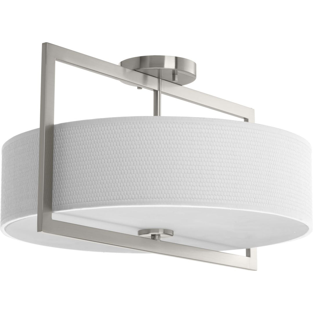 Harmony 3-100W MED SEMI-FLUSH CONV Gray
