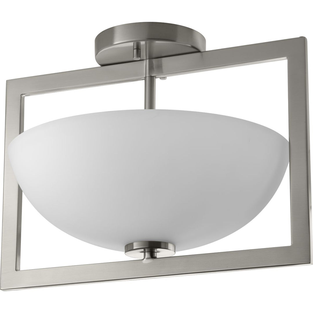 Harmony 2-100W MED SEMI-FLUSH CN BN