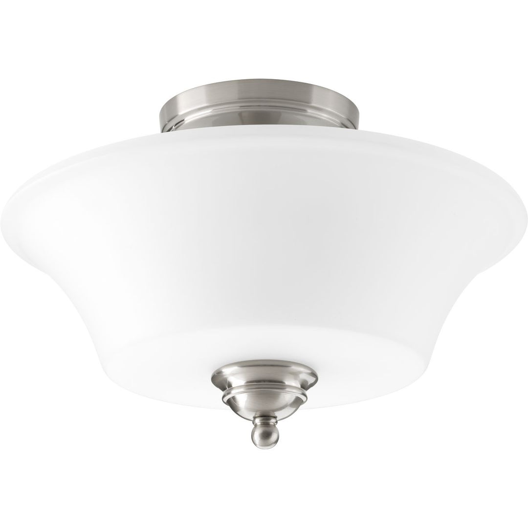 Applause 2-60W MED FLUSH MOUNT Gray
