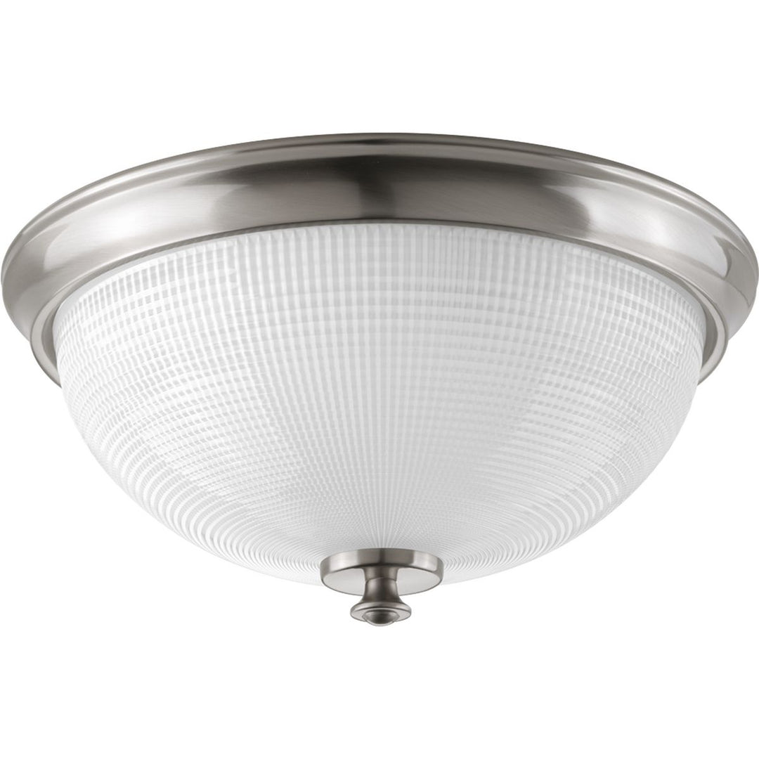 Lucky 3-60W MED FLUSH MOUNT Gray