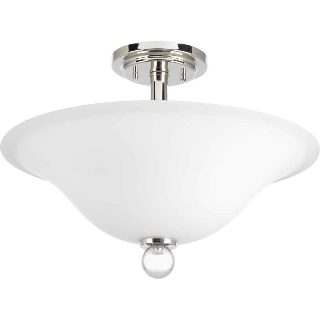 Elina 2-100W MED SEMI-FLUSH CN BN
