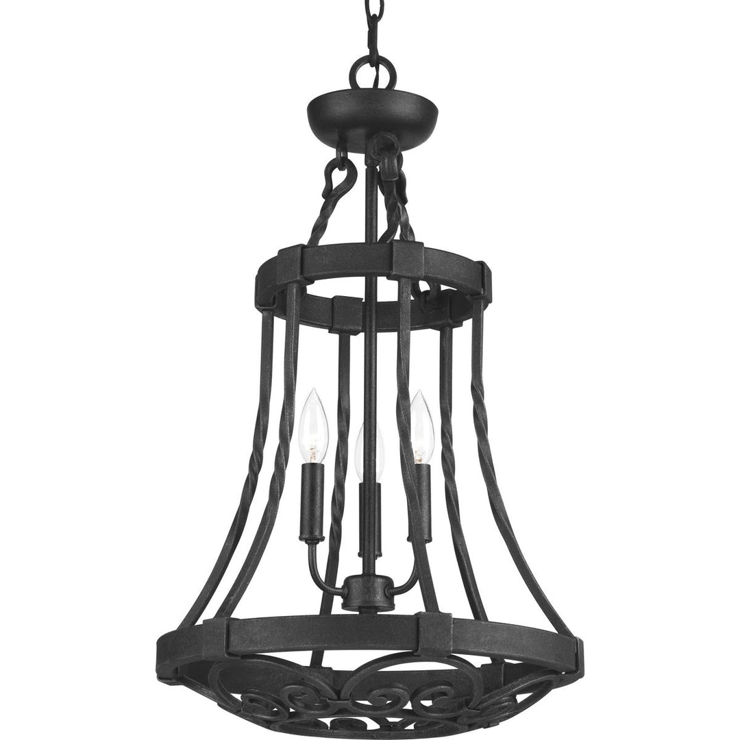 3-60W CAND FOYER Gilded Iron